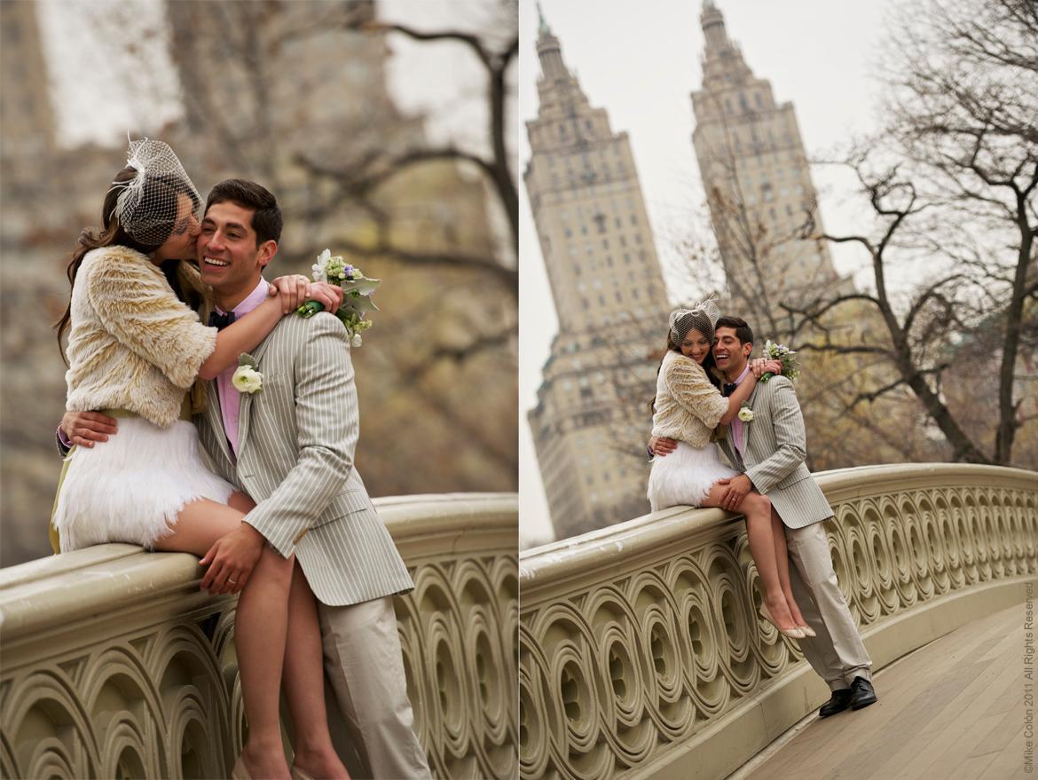 Central park wedding