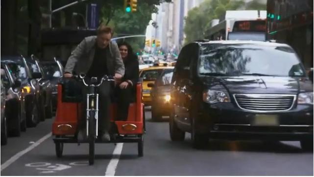 Conan. OBrien riding pedicab